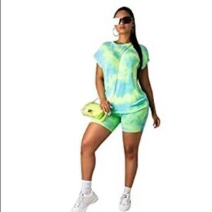 Tie Dye Short Set